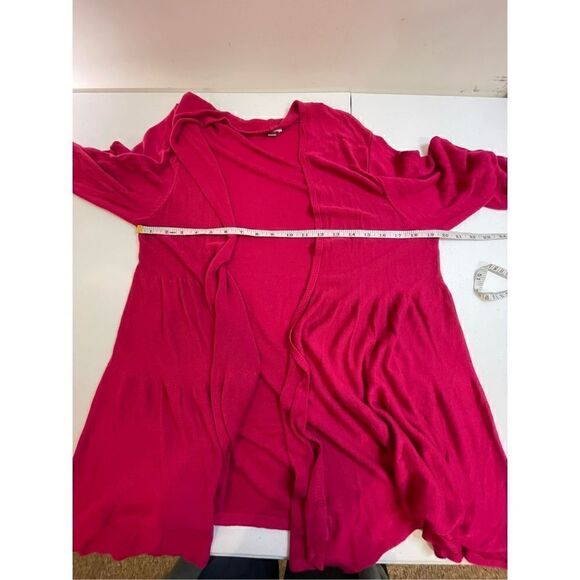 Avenue women’s bundle lot size 14/16 striped button down and open cardigan - Picture 6 of 13